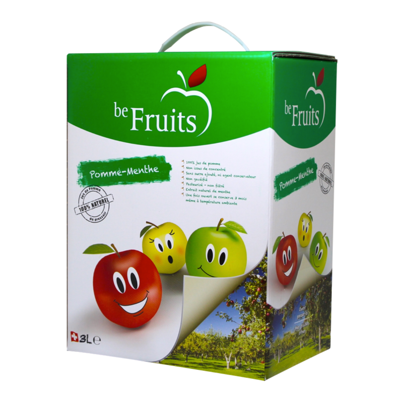 Jus de pomme-menthe - 3 litres